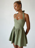 Tineit Lyle Mini Dress Sage