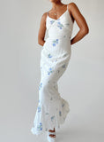 Tineit Sing Along Maxi Dress White / Blue