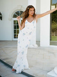 Tineit Sing Along Maxi Dress White / Blue