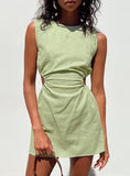 Tineit Mayzie Mini Dress Green