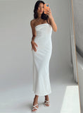 Tineit Carter Maxi Dress White