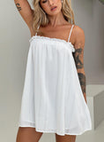 Tineit Marsaline Mini Dress White