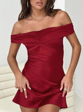 Tineit Sadee Mini Dress Red