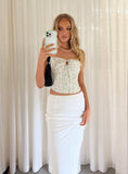 Tineit-Jodie Maxi Skirt White