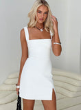 Tineit Bombshell Mini Dress White