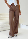 Tineit-Archer Pants Brown Lower Impact