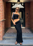 Tineit-Just Like That Maxi Skirt Black