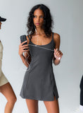 Tineit Ambition Activewear Mini Dress Grey