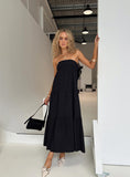 Tineit Osment Maxi Dress Black