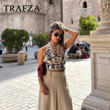 cold weather outfits Tineit 2024 Spring Summer Cotton linen Embroidery Women Suits Fashion Streetwear V Neck Floral Vests+Chic Mini Pencil Skirts