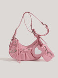 Tineit Taya Mini Shoulder Bag with Heart Detail