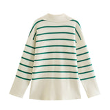 Tineit Montae Striped Oversize Sweater