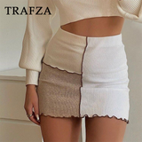 cold weather outfits Tineit 2024 Spring Summer Sexy Women Skirts Fashion Nightclub Patchwork High Waist Chic Ladies Mini Skirts Streetwear Skirts