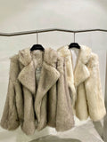 Tineit Karma Oversize Faux Fur Jacket