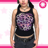 Tineit Women's Tanks & Camis Trashy Y2k 2000s Tops With Suspenders Woman Clothes Summer Coquette Kawaii Top Emo Female Clothing Crop