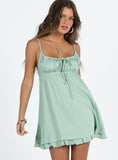 Tineit Empress Of Love Mini Dress Sage