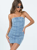 Tineit Houser Mini Dress Denim