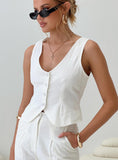 Tineit-Sofi Vest Top Natural