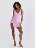 Tineit Varney Frill Mini Dress Lilac