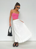 Tineit-Empress Of Love Maxi Skirt White