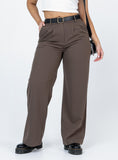 Tineit-Archer Pants Dark Brown