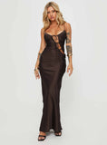 Tineit About A Girl Maxi Dress Chocolate