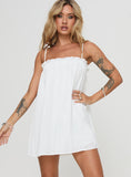 Tineit Marsaline Mini Dress White