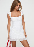 Tineit Lanchester Mini Dress White