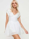 Tineit Otilia Mini Dress White