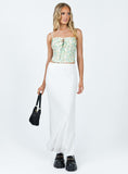 Tineit-Jodie Maxi Skirt White