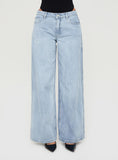 Tineit-Ramos Low Rise Denim Jeans Light Wash