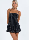 Tineit Delamere Mini Dress Black / White