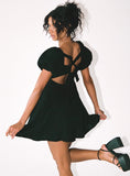 Tineit-Let's Dance Mini Dress Black