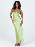 Tineit Kenzie Maxi Dress Green