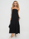 Tineit Osment Maxi Dress Black