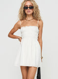 Tineit Ketzia Mini Dress White