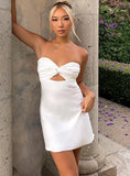Tineit Shellie Mini Dress White