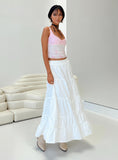 Tineit-Garden Party Maxi Skirt White