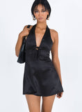 Tineit Lanier Mini Dress Black