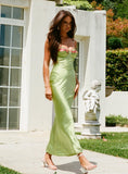 Tineit Kenzie Maxi Dress Green