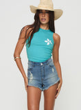 Tineit Dawsorn Distressed Denim Shorts Mid Blue 2024 New Pant