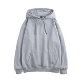 Tineit 2024 Fall Fashion Pullover Sweater Blank Hoodie