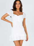 Tineit Mikail Mini Dress White