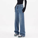 Tineit Vintage Blue High Rise Boyfriend Jeans