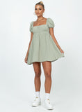 Tineit Let's Dance Mini Dress Sage