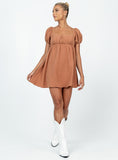 Tineit Let's Dance Mini Dress Brown