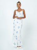 Tineit Sing Along Maxi Dress White / Blue