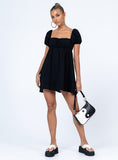 Tineit-Let's Dance Mini Dress Black