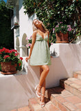 Tineit Koko Mini Dress Green