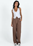 Tineit-Archer Pants Brown Lower Impact